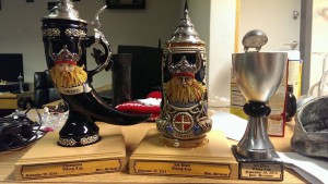 Viking Cup trophies 2014